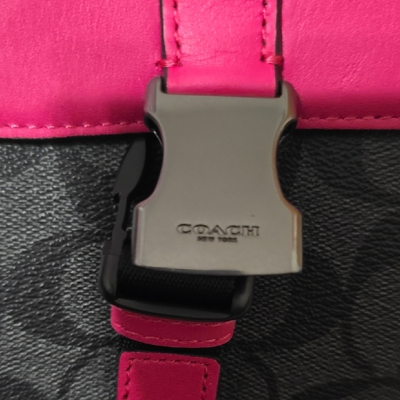 Coach Black and Pink Crossbody Bag - Picture 4 of 6